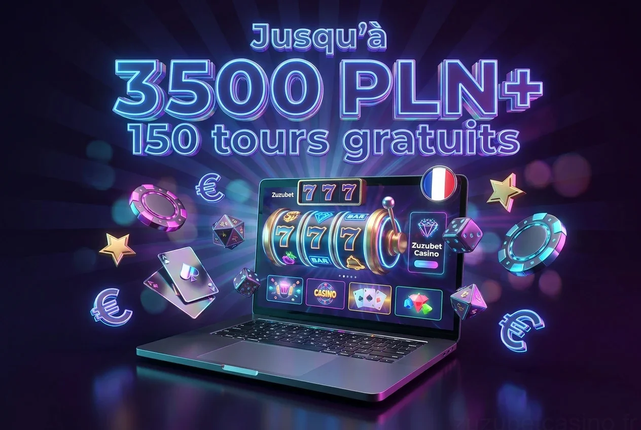 Jusqu'à 3500 PLN+ 150 tours gratuits